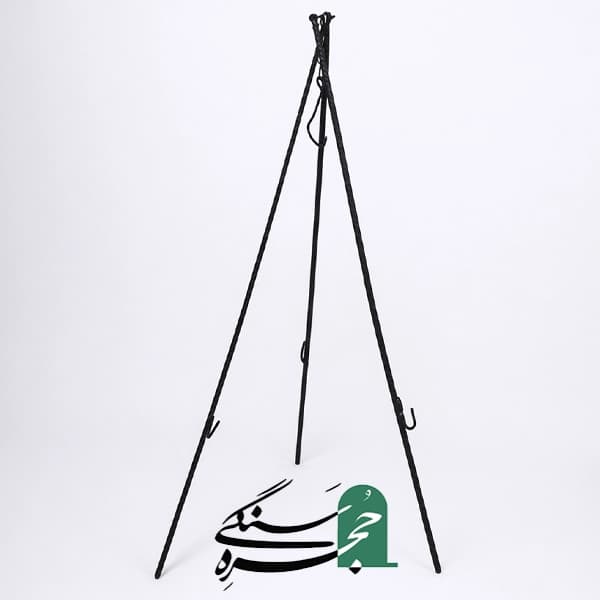 سه پایه آتش مخصوص ساج چدنی — تصویر ۴