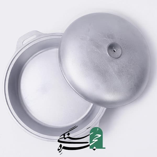 تابه روسی درب دار قطر 27 سانت — تصویر ۲