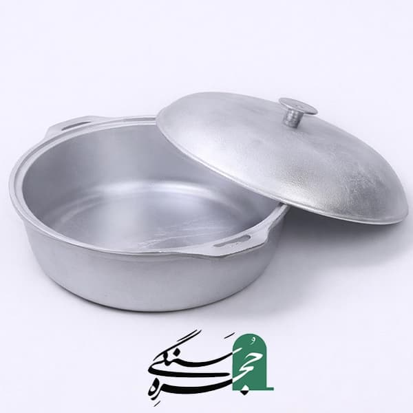 تابه روسی درب دار قطر 34 سانت — تصویر ۲