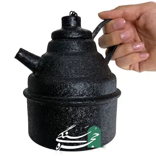 قوری شامورتی یک لیتری لعابی — تصویر ۵