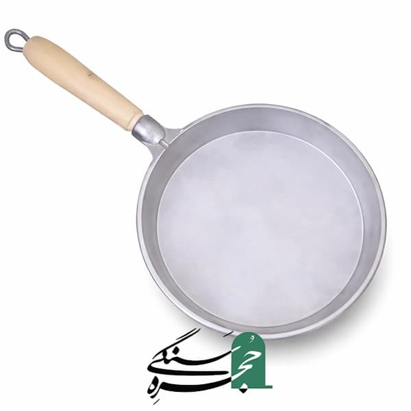 تابه روسی دسته چوبی 2 نفره قطر 20 سانت
