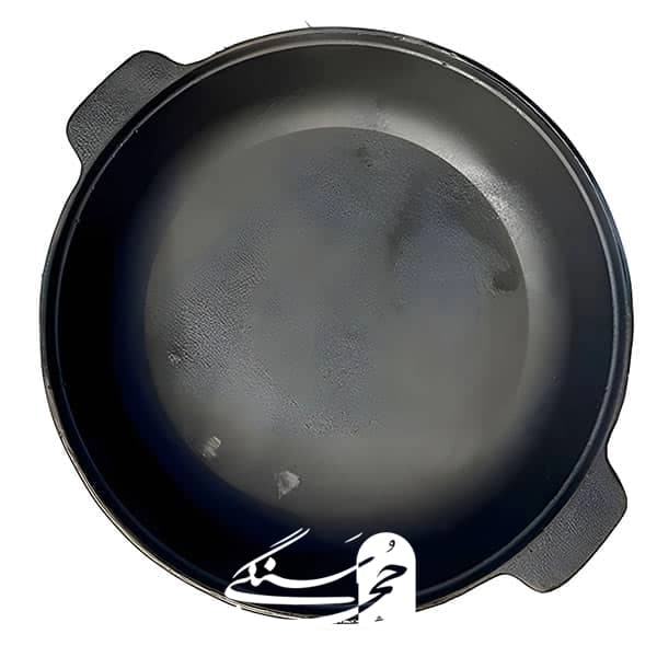 ماهیتابه چدنی لبه بلند مدل پیتزایی