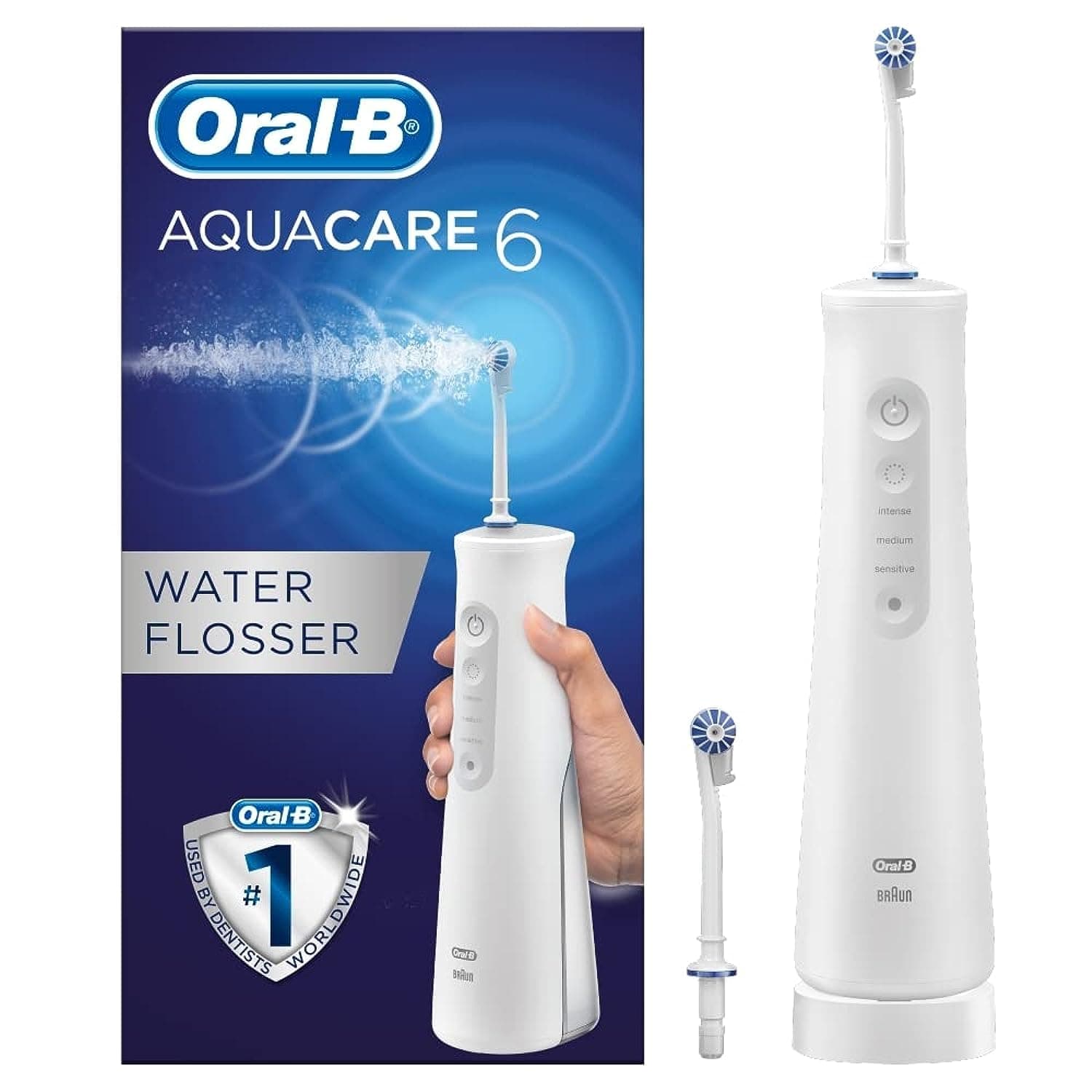 دستگاه شستشوی دهان اورال بی Oral-B AquaCare Pro-Expert Series 6 | پاکیزگی عمیق با فناوری Oxyjet