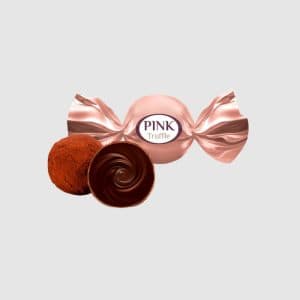 شکلات پینک PINK ترافل با مغز کاکایویی 1کیلو گرم