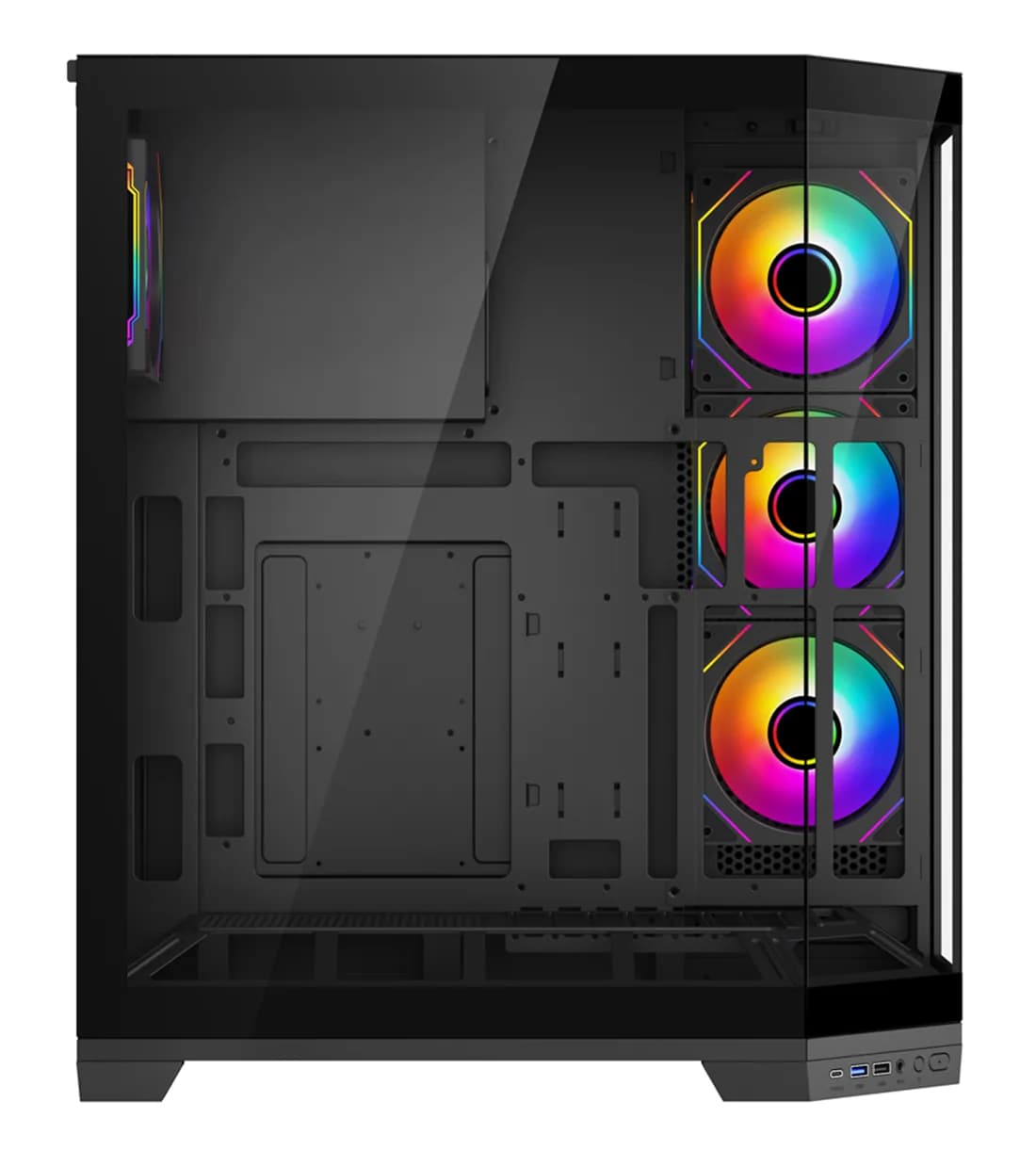 کیس کامپیوتر REDRAGON مدل EDGE CA-608 4F — تصویر ۷