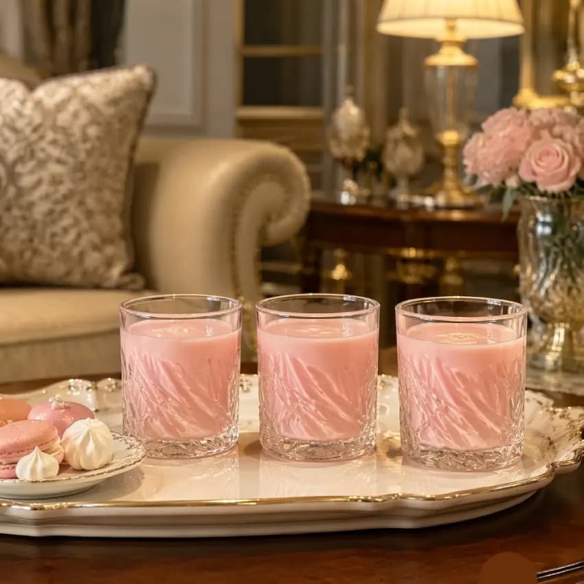 نیم لیوان طرحدار DELI GLASS — تصویر ۳