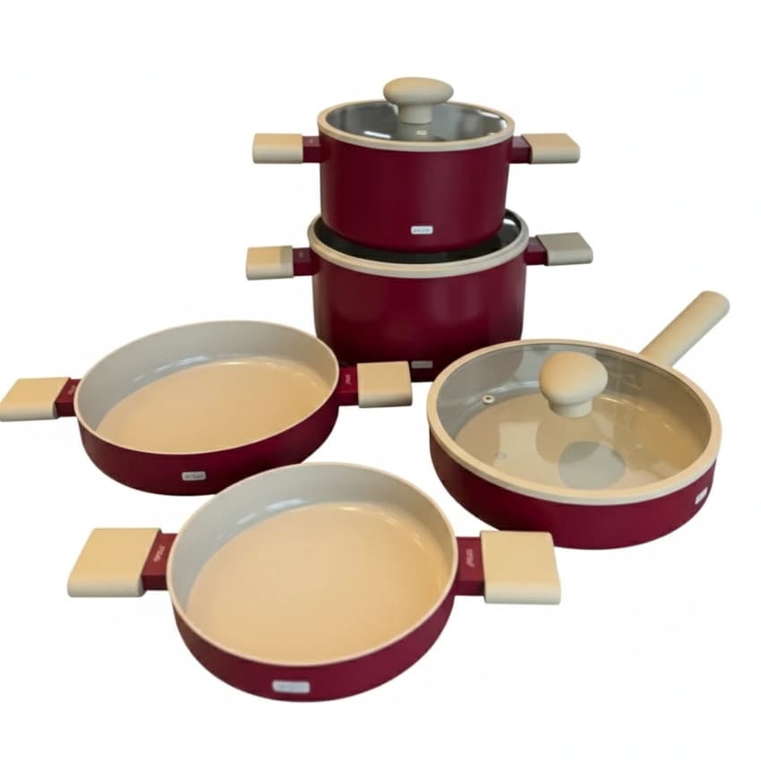 سرویس قابلمه سرامیکی 8 پارچه Arow Pro Chef | اصل ترکیه