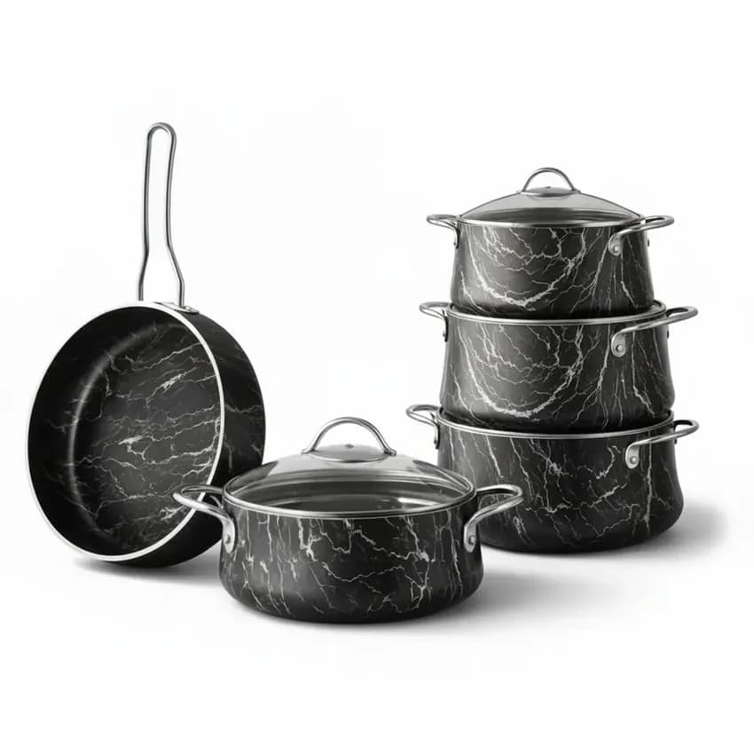 سرویس قابلمه گرانیتی پاچی 9 پارچه