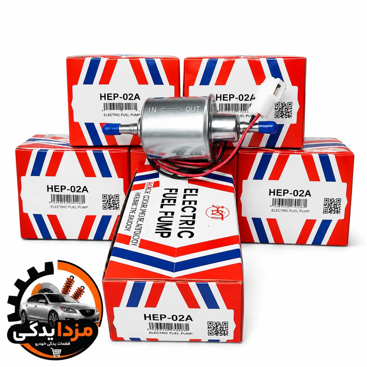 پمپ بنزین برقی ۱۶۰۰ طرح HEP