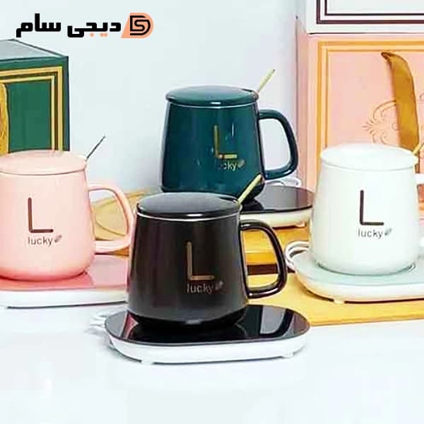 ماگ حرارتی لاکی به همراه صفحه گرمکن برقی — تصویر ۱۲