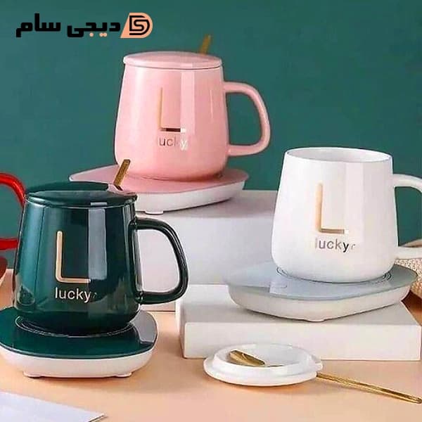 ماگ حرارتی لاکی به همراه صفحه گرمکن برقی — تصویر ۱۰