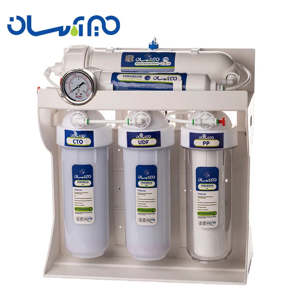 دستگاه تصفیه آب نیمه صنعتی 400 گالن مینی میراب سان