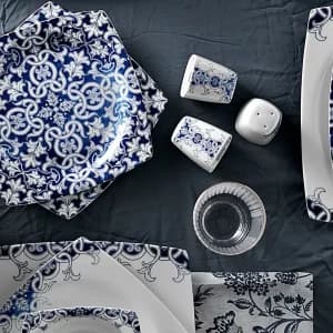 سرویس غذا خوری 60 پارچه 12 نفره کاراجا ترکیه — تصویر ۴