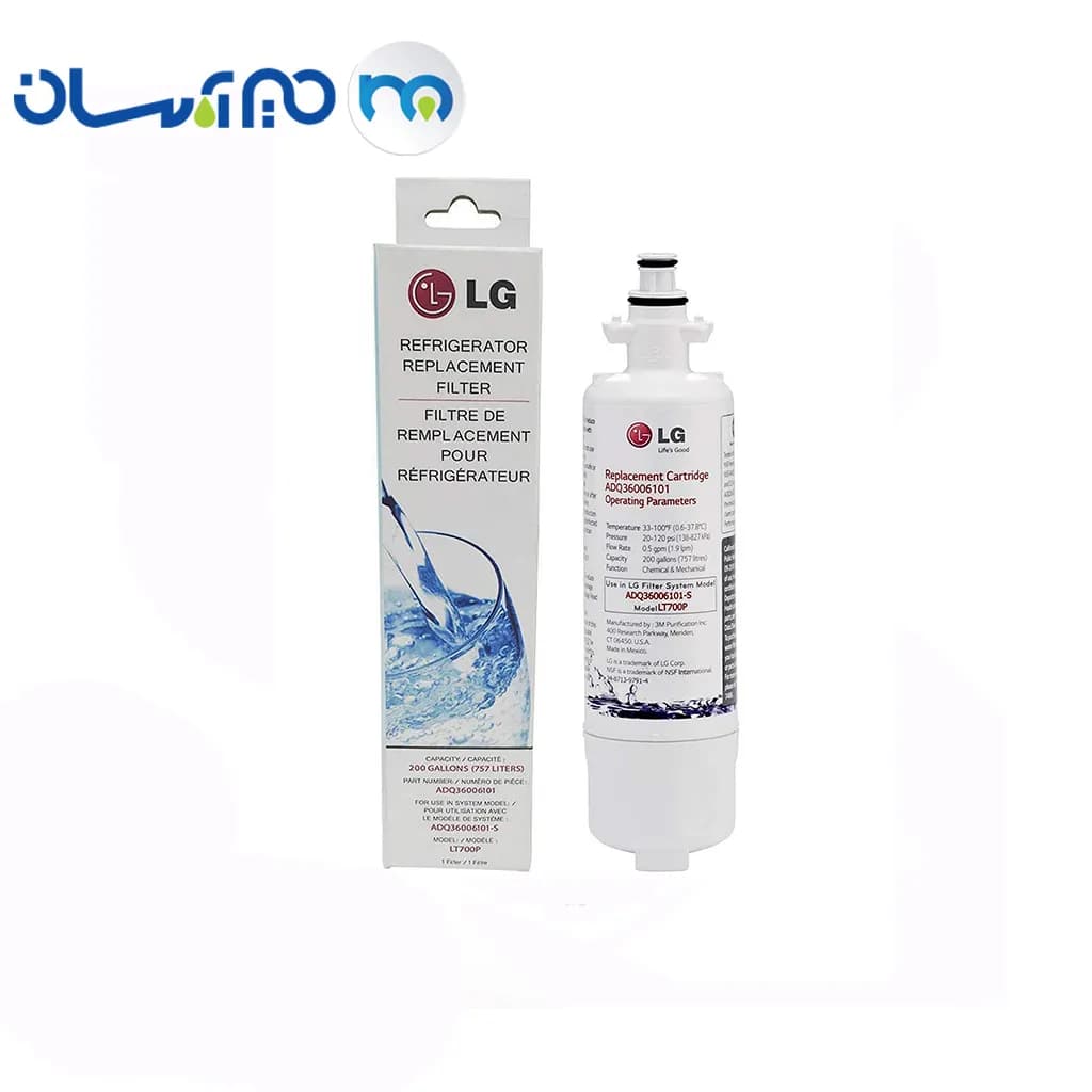 فیلتر یخچال ساید بای ساید ال‌جی LT700P — تصویر ۲