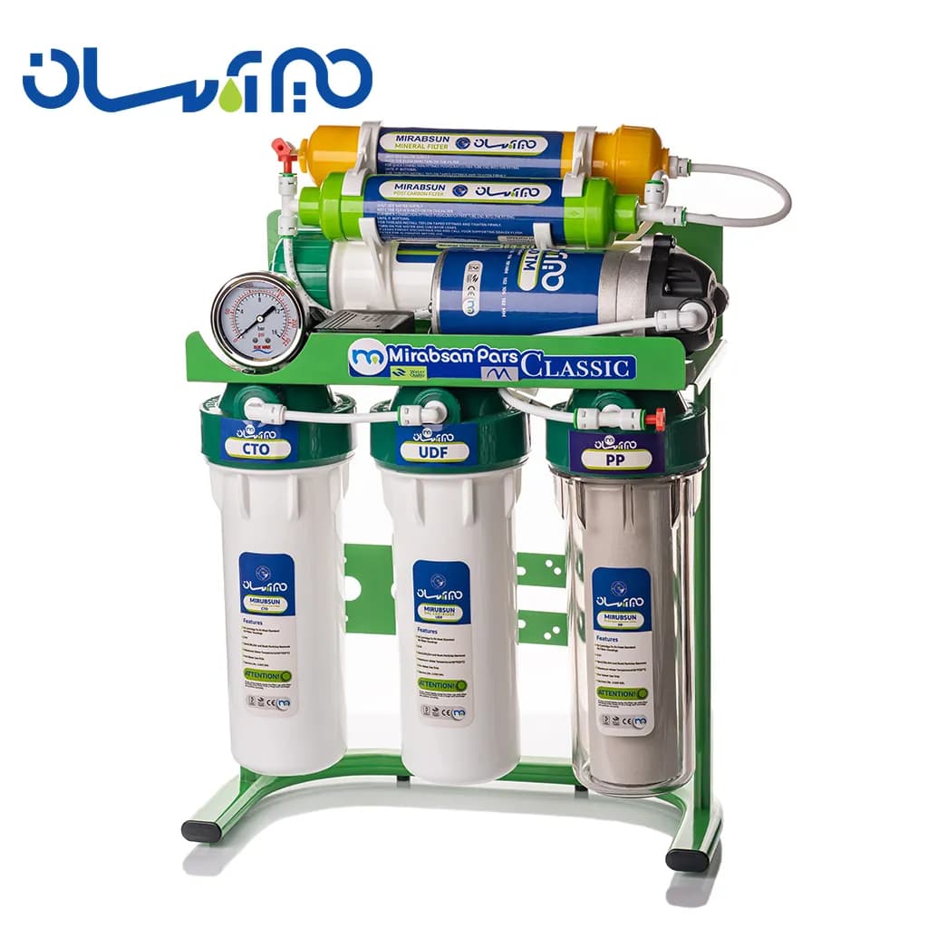 دستگاه تصفیه آب خانگی میراب سان مدل Classic M