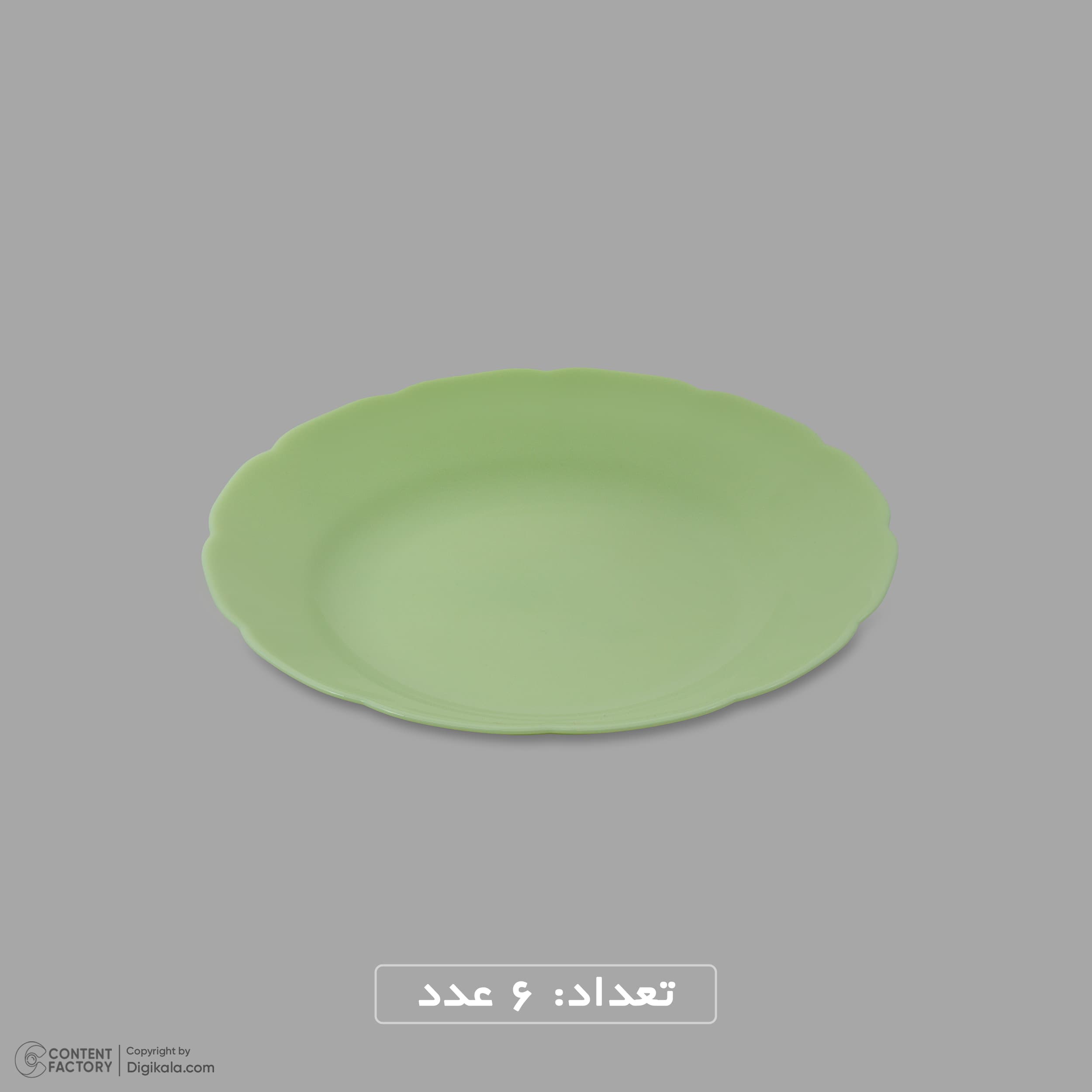 سرویس غذاخوری اوپال 26 پارچه 6 نفره گلدن اوپال مدل Florina — تصویر ۶
