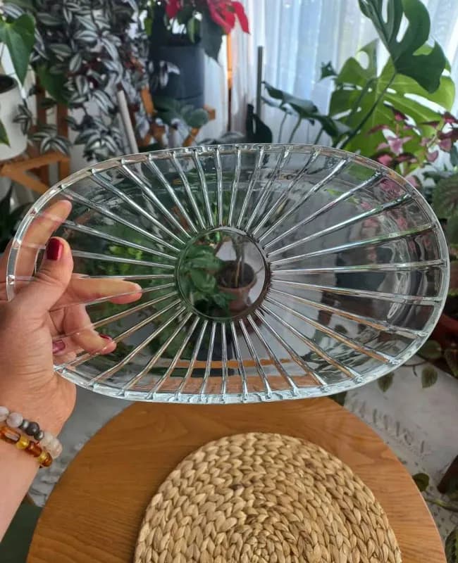 دیس شیرینی خوری بیضی الگانت پاشاباغچه — تصویر ۴