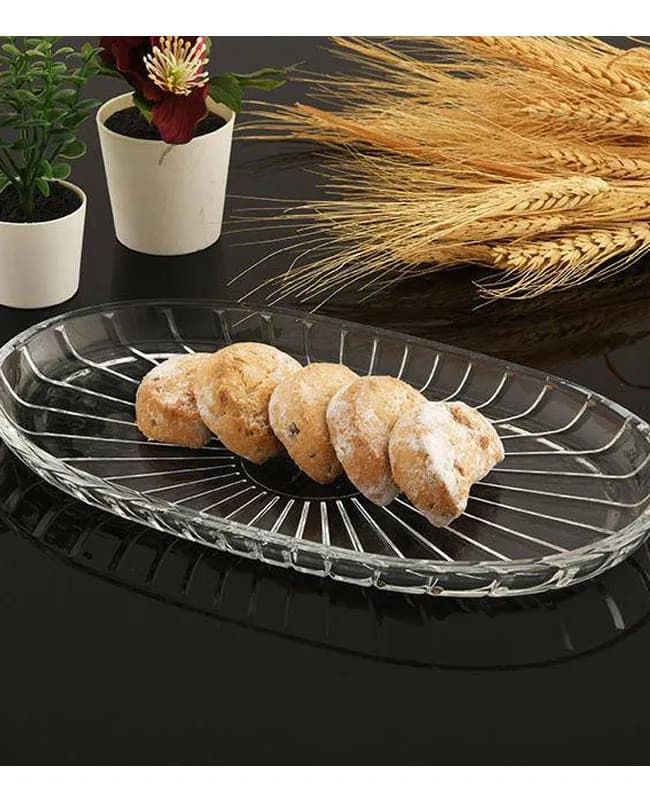 دیس شیرینی خوری بیضی الگانت پاشاباغچه