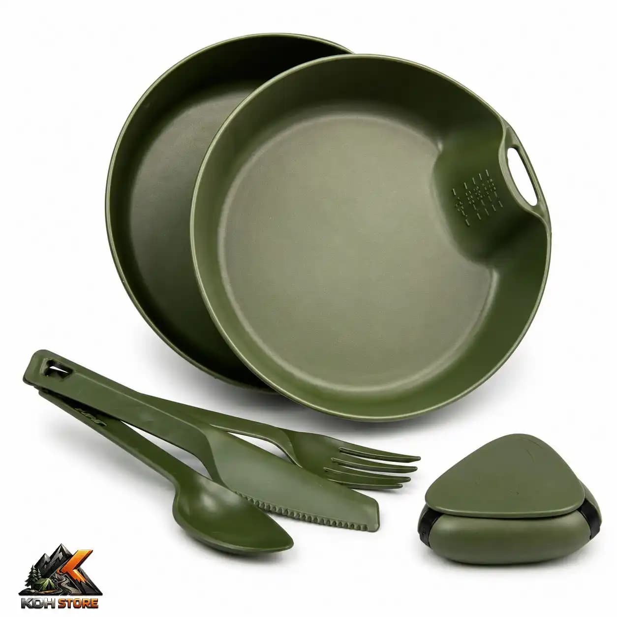 ست غذاخوری / کمبو تک نفره (۶ تکه) لایف کمپ کد 45818