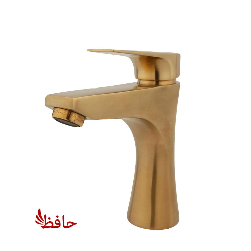 شیر روشویی راسان مدل آتیس طلایی مات — تصویر ۵