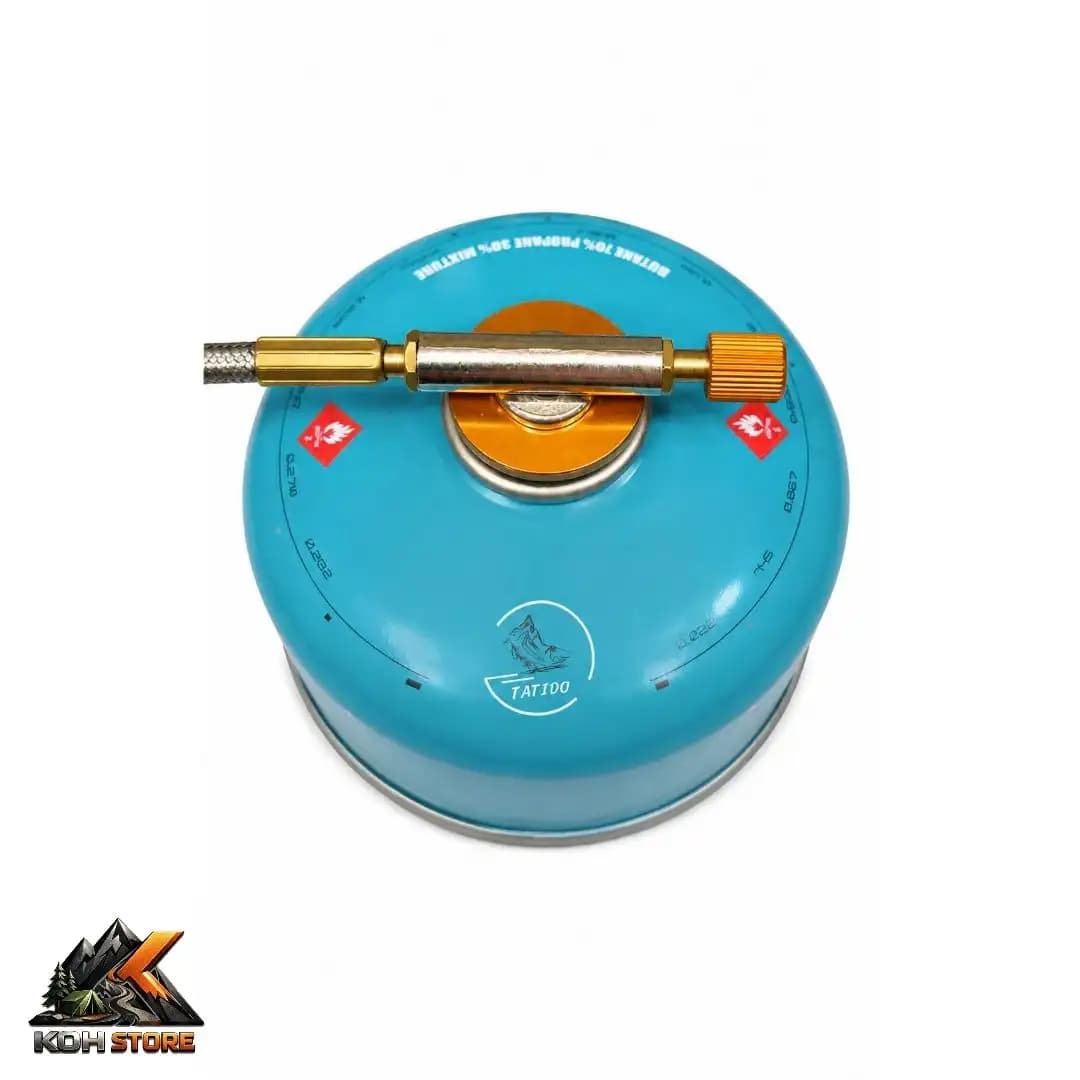 سرشعله شیلنگدار سفری و کمپینگ مدل Portable Gas Stove — تصویر ۴