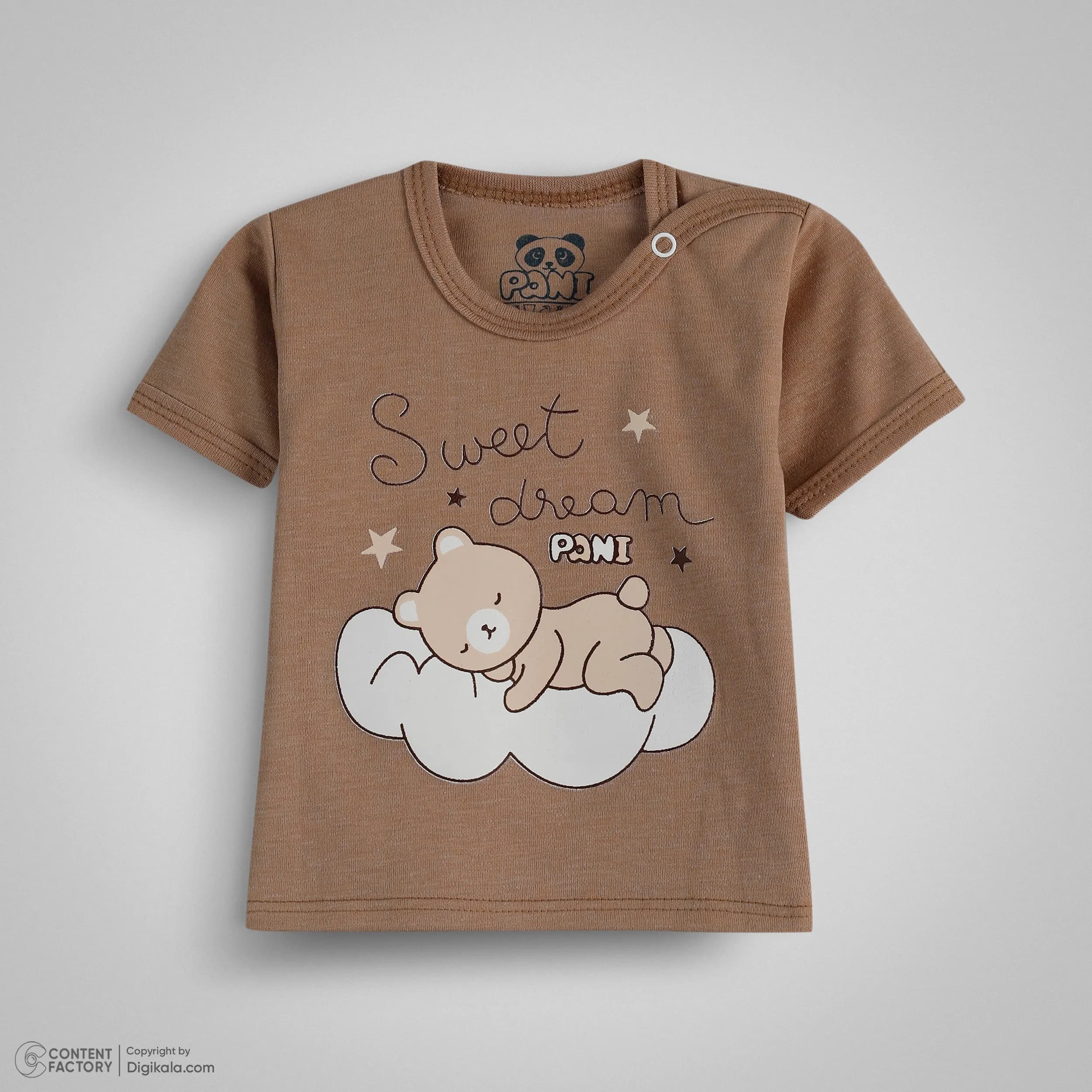 ست تی شرت و شلوارک نوزاد مدل Sweet Dream — تصویر ۲