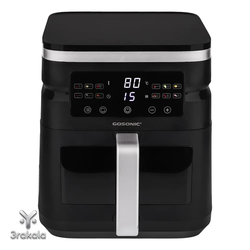 سرخ کن بدون روغن گوسونیک GAF837 ظرفیت 7 لیتری — تصویر ۷