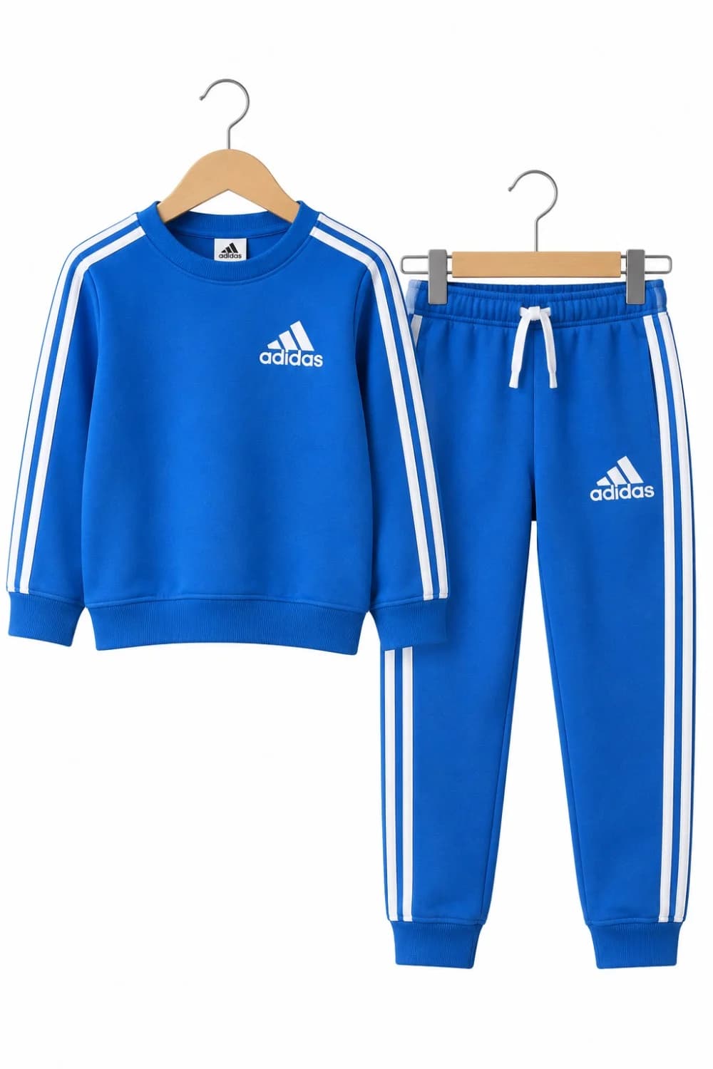 ست بلوز و شلوار بچگانه آدیداس آبی |Adidas kids tracksuit -BLUE — تصویر ۵