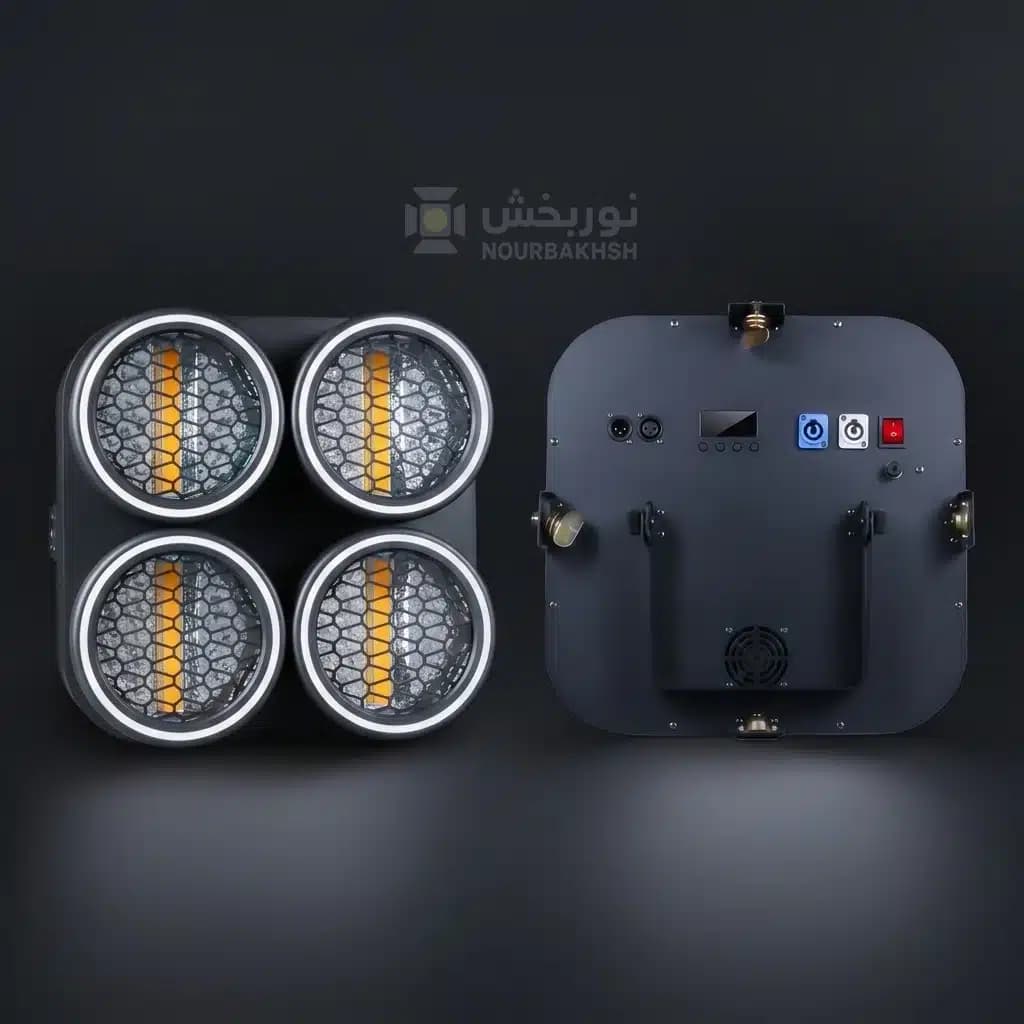 ژوپیتر رینگ لایت دار چهار کاسه برند MT — تصویر ۲