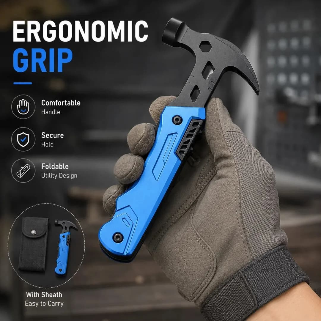 چکش ابزار کمپینگ چندکاره (Multitool) حرفه‌ای — تصویر ۷