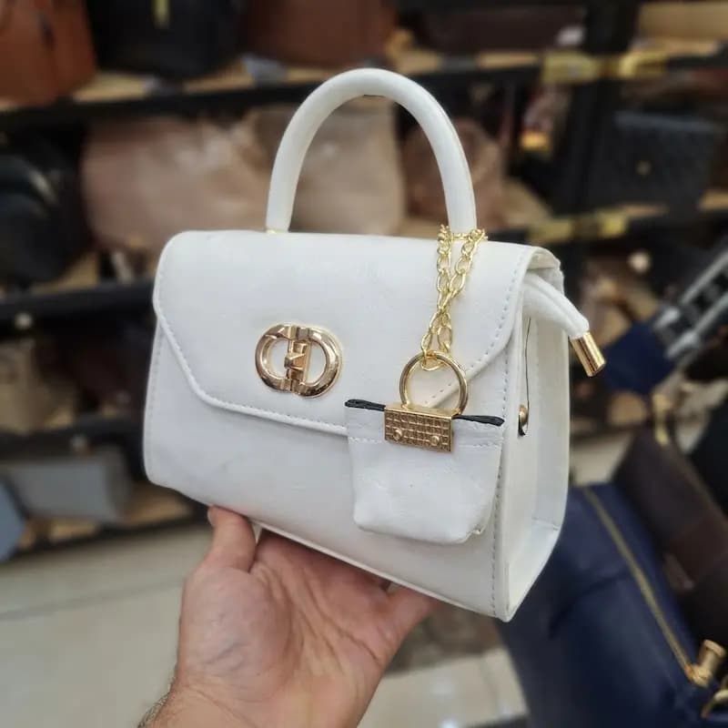 کیف دستی و مجلسی زنانه کد 10241 — تصویر ۳