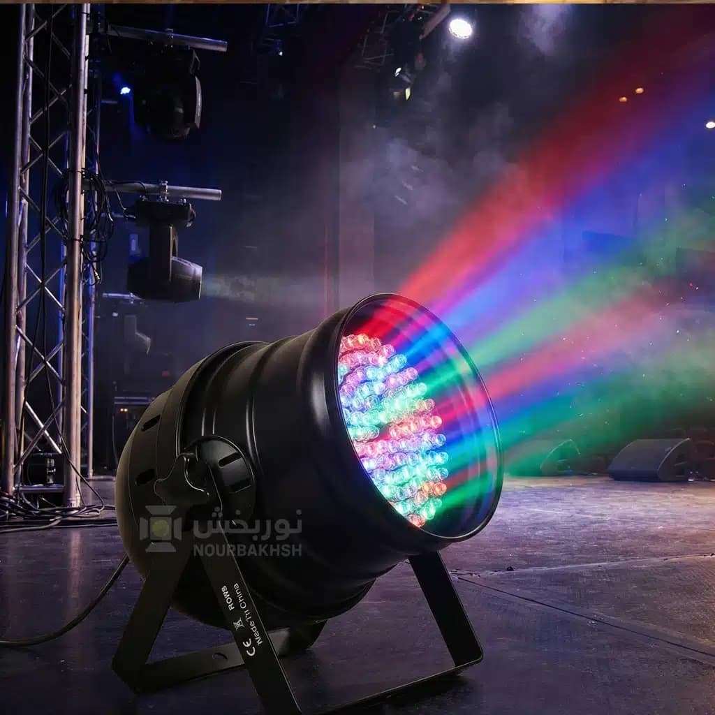 پروژکتور پار 64 کالر چنجر RGB — تصویر ۲