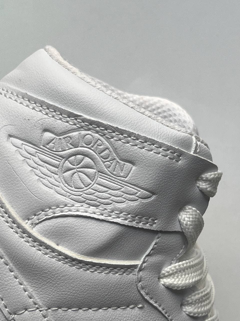 نایک مردانه جردن ۱ رنگ سفید Mid Shoes — تصویر ۶
