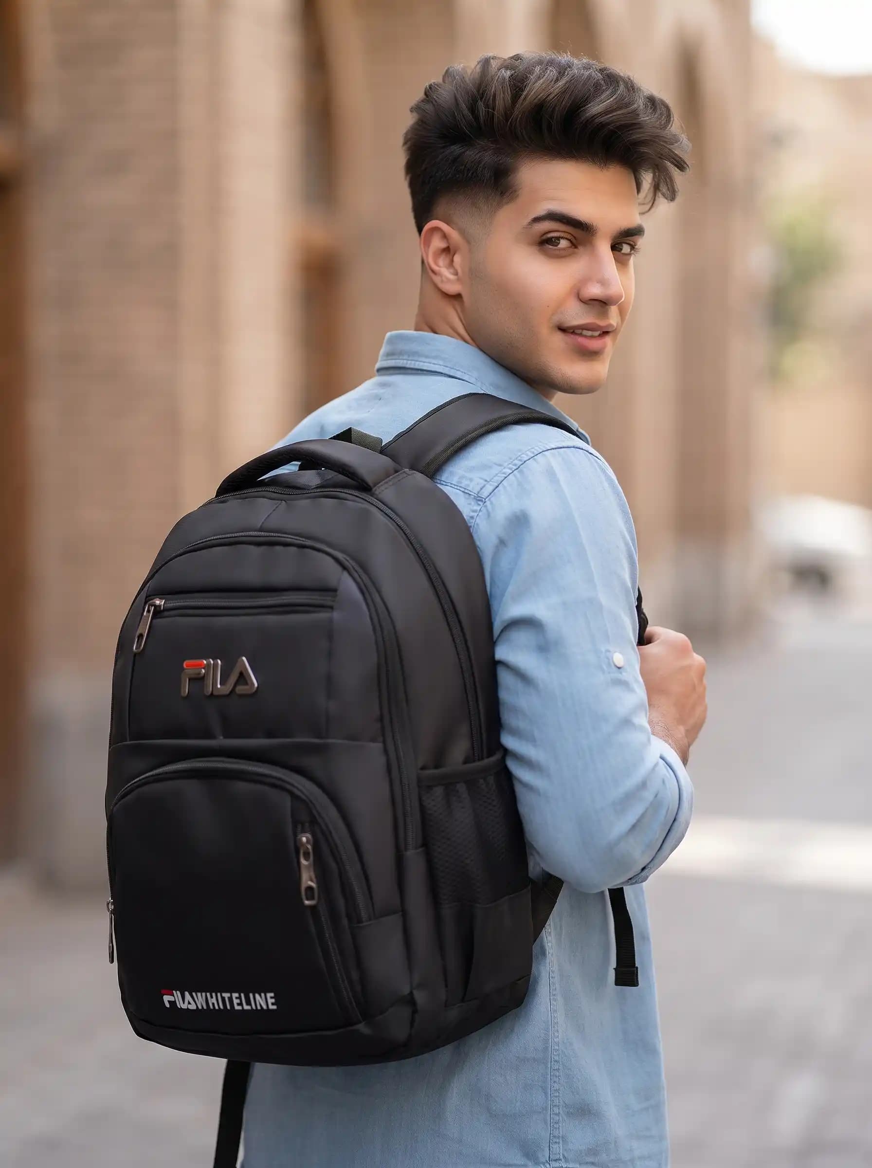 کوله پشتی لپتاپ برند FILA کد 10221 — تصویر ۳