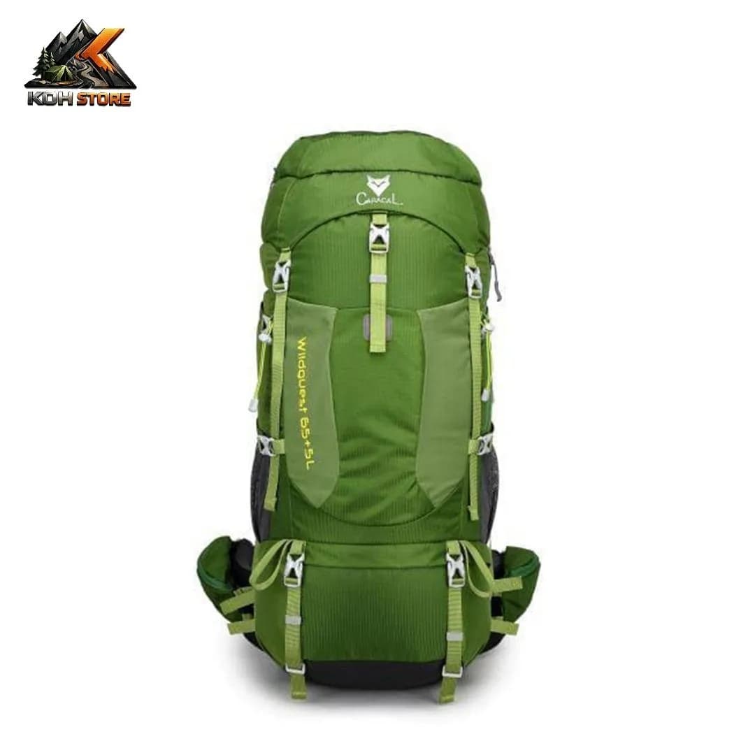 کوله پشتی 65+5 لیتری کاراکال Caracal | مدل KA-8146 WILDGUEST — تصویر ۲