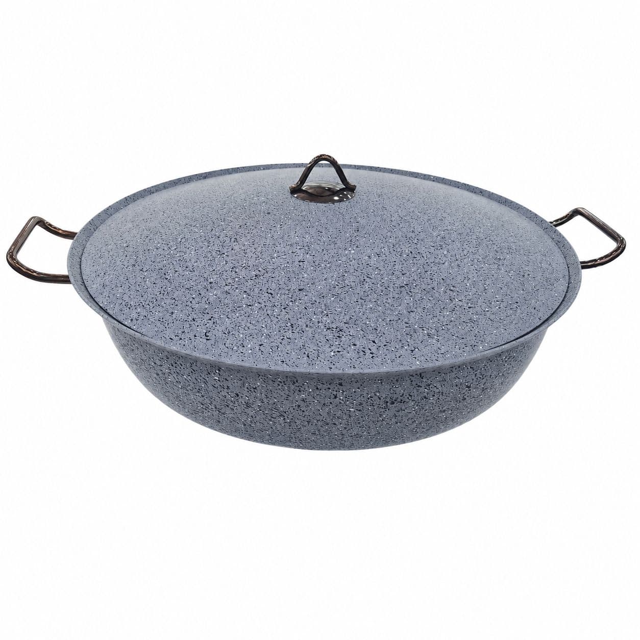 ماهیتابه چدن گرانیتی هاناتک سایز ۵۰ رنگ طوسی