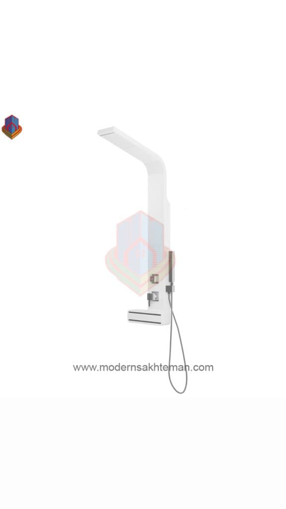 پنل دوش سفید لیبرا مدل ایبیزا