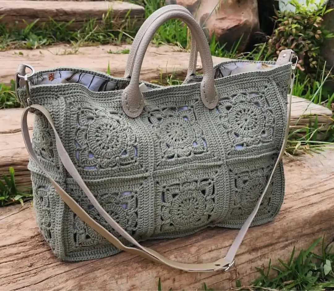 کیف رافیا مستطیلی سبک بوهو کد 212