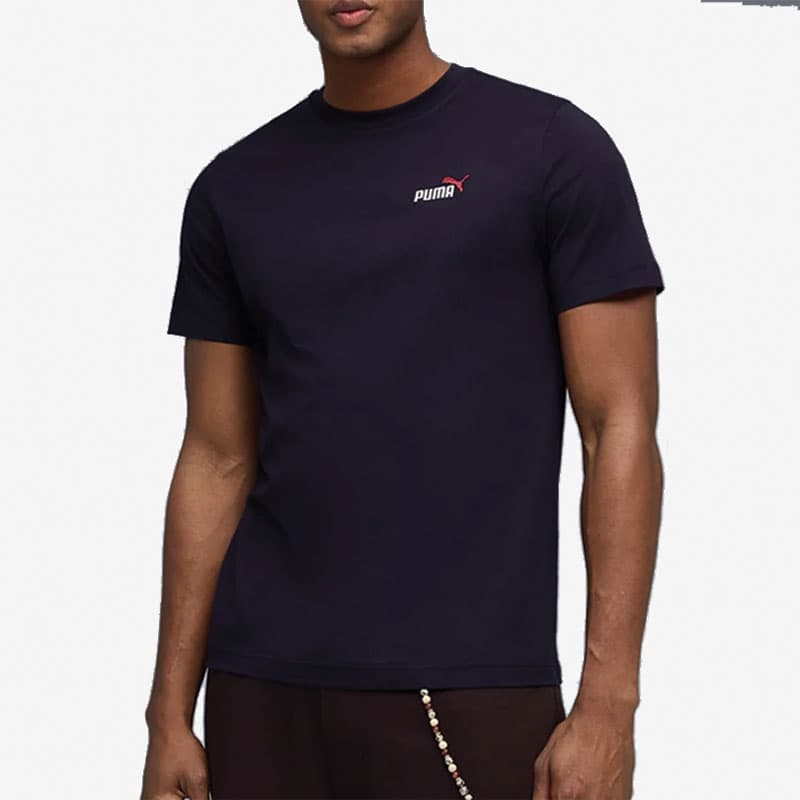 تیشرت مردانه پوما مدل Essentials Small No. 1 Logo Tee — تصویر ۴