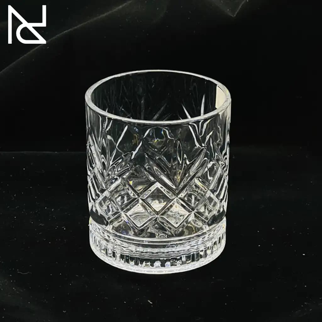 نیم لیوان سایز بزرگ طرح خشتی کد 14766| ست چهار عددی — تصویر ۳