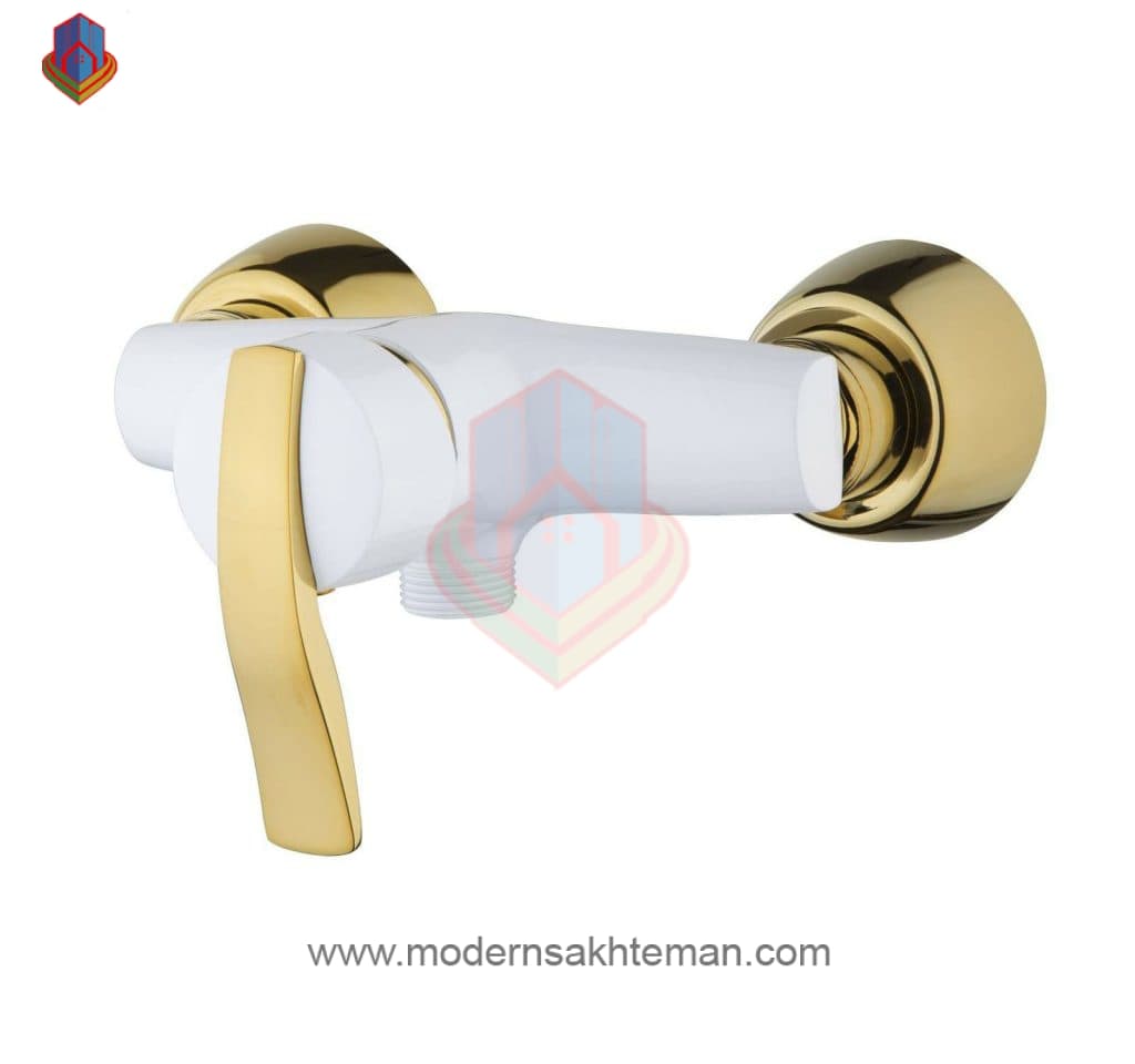 شیر توالت کی اند دی مدل اریس سفید طلایی