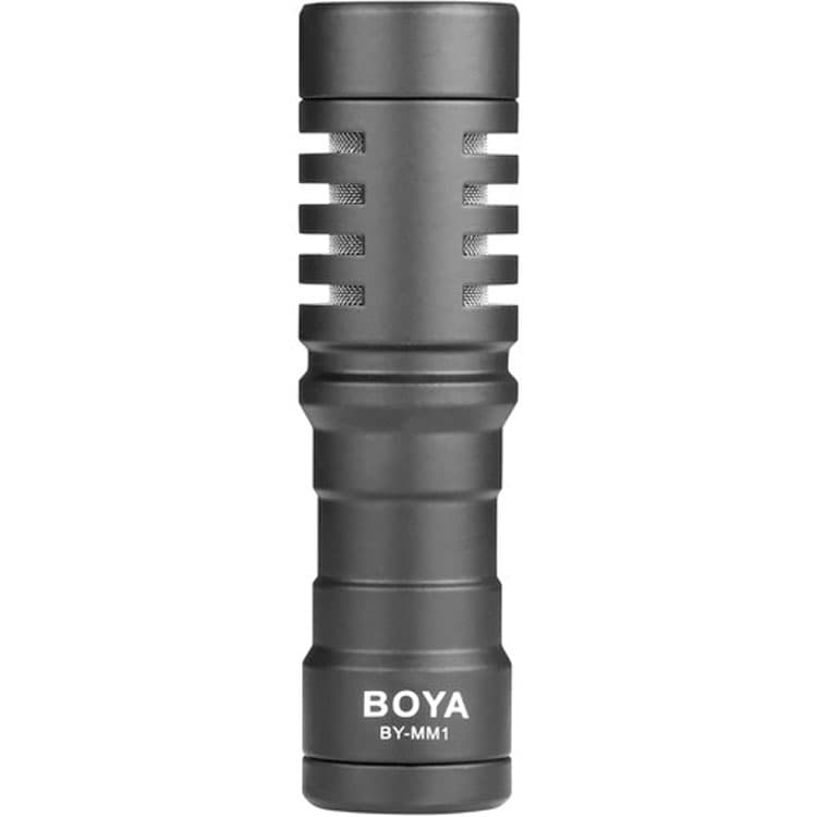 میکروفن شاتگان بویا BOYA BY-MM1 Shotgun Microphone — تصویر ۴