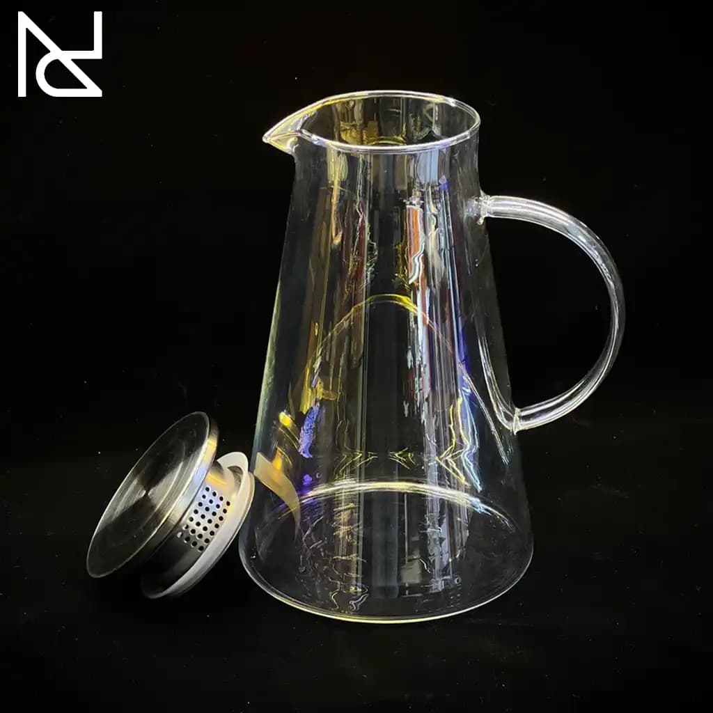 ست پارچ و لیوان پیرکس هفت‌رنگ (گلکسی) | Deli Glass — تصویر ۳
