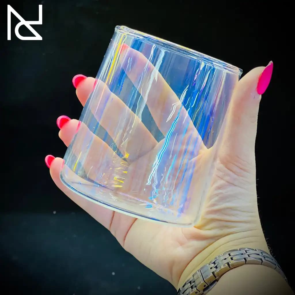 ست پارچ و لیوان پیرکس هفت‌رنگ (گلکسی) | Deli Glass — تصویر ۶