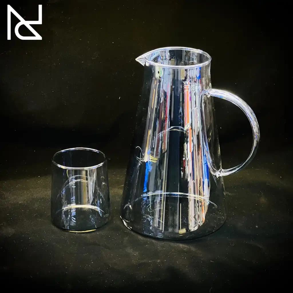 ست پارچ و لیوان پیرکس دودی | Deli Glass — تصویر ۳
