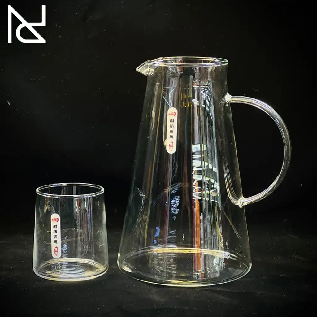 ست پارچ و لیوان پیرکس ساده | Deli Glass — تصویر ۲