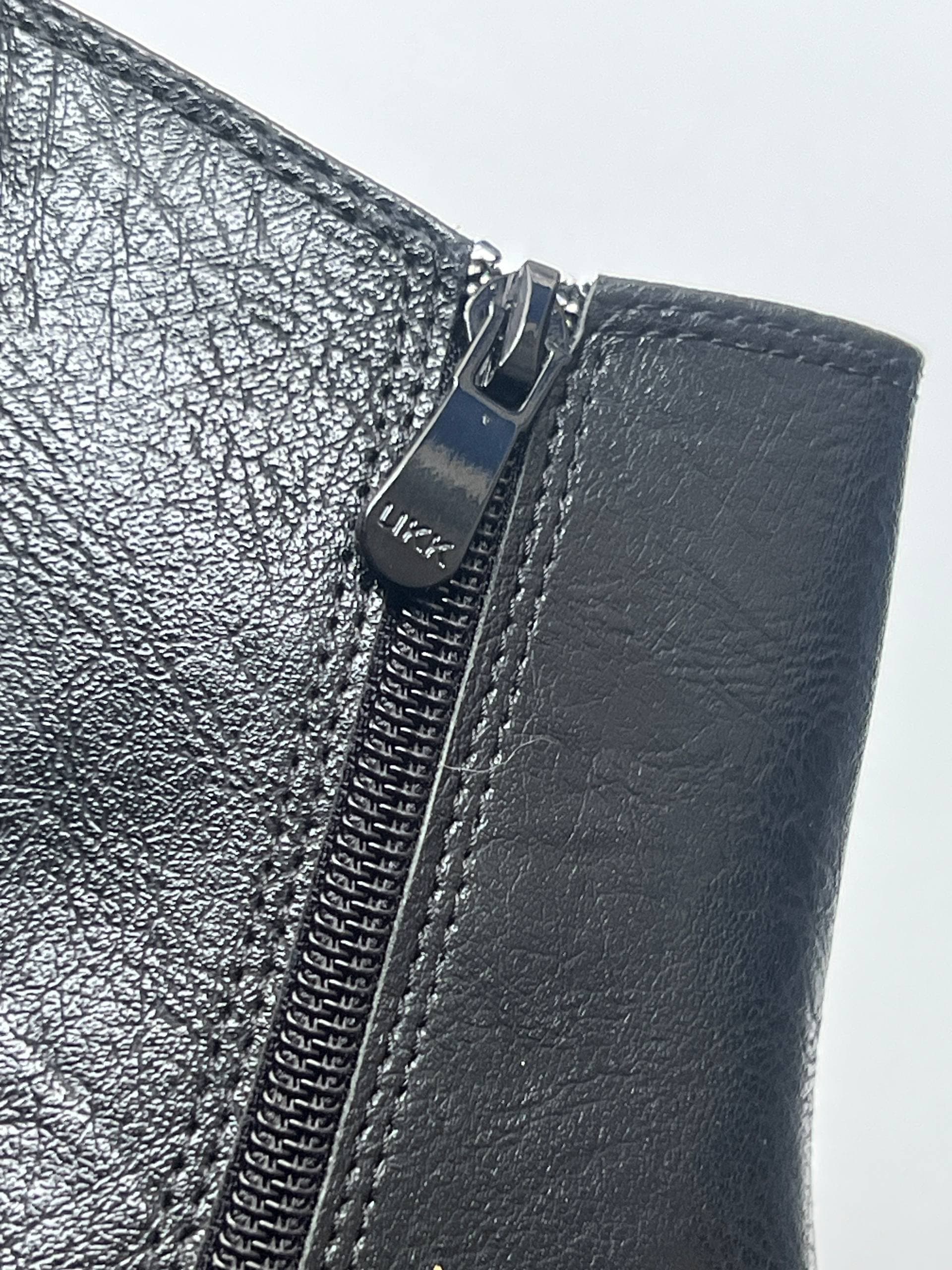 بوت مردانه ولنتینو دو زیپ چرمی سوگو — تصویر ۵