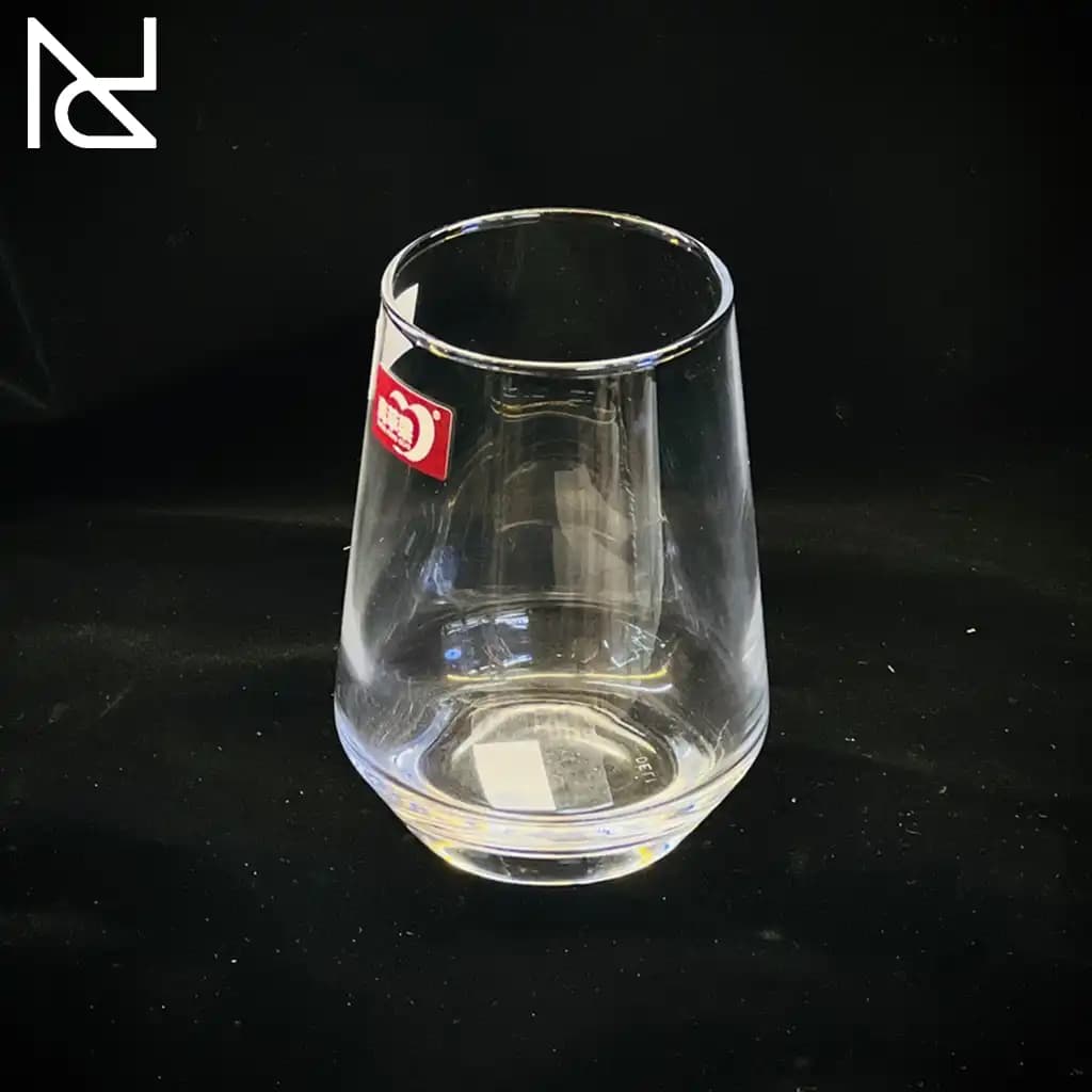 نیم‌لیوان بلوری الگرا | سایز بزرگ | Deli Glass — تصویر ۲