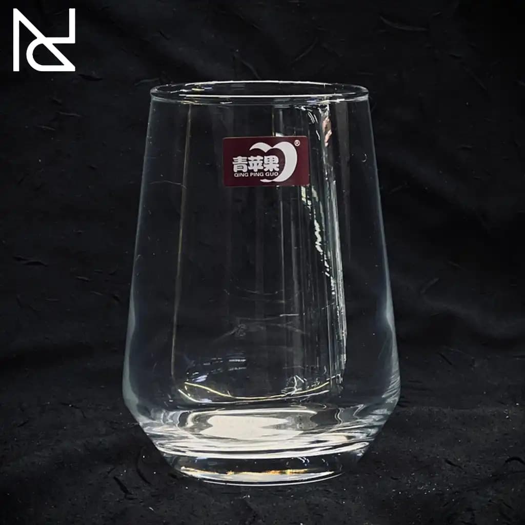 نیم‌لیوان بلوری الگرا | سایز بزرگ | Deli Glass — تصویر ۳