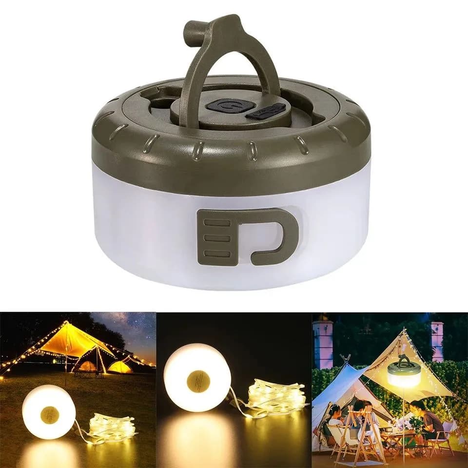 چراغ چادر ریسه ای شارژی YD-2314 8متری